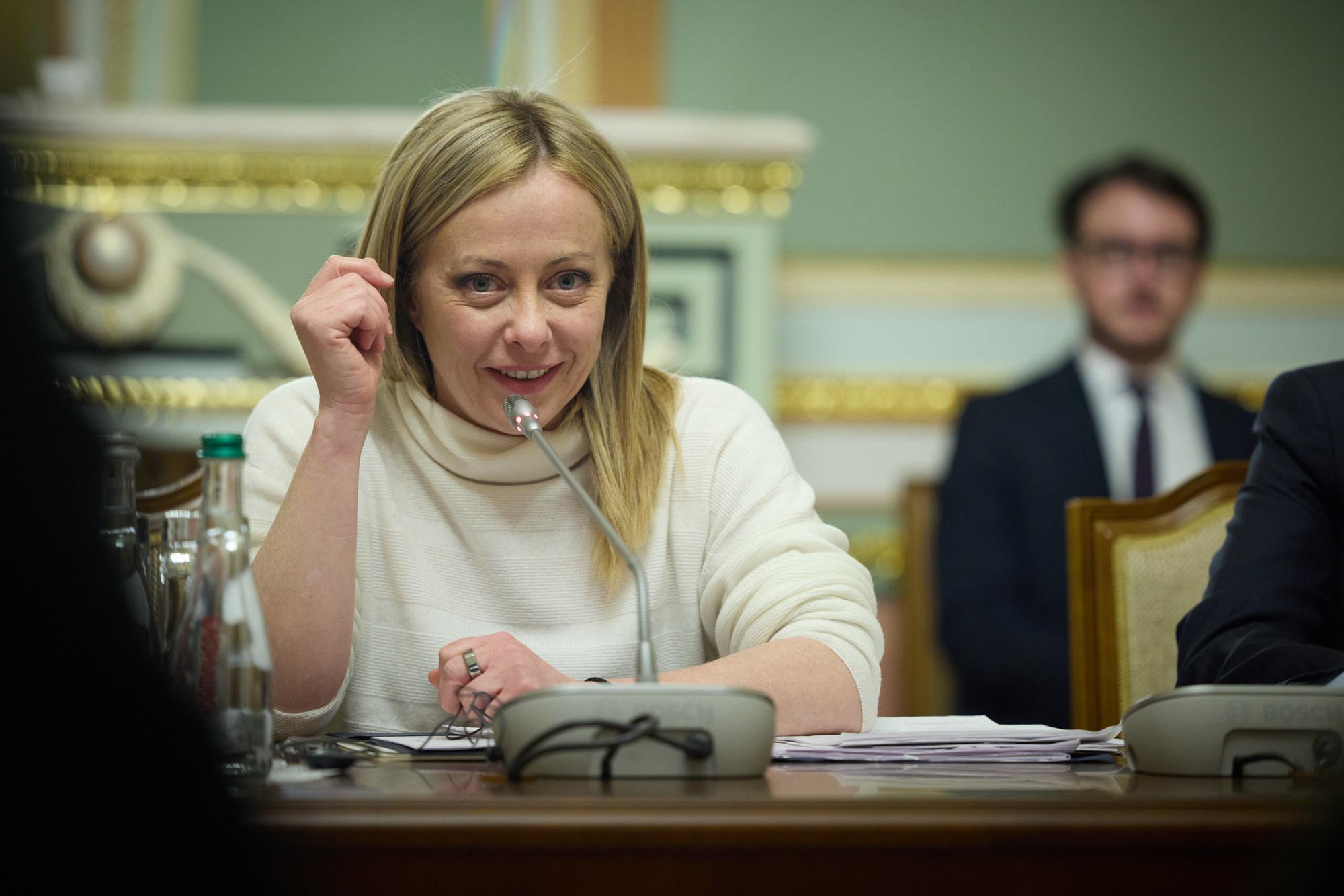 Giorgia Meloni, retrato